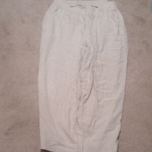 Old Navy Cream Wide Leg Pants